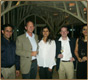 Farhad Bhabha, Martin Strachan, Sandra Bhabha, Myles Mayall with Suneeta Kanga