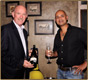 Bill Hardy with Rajeev Samant